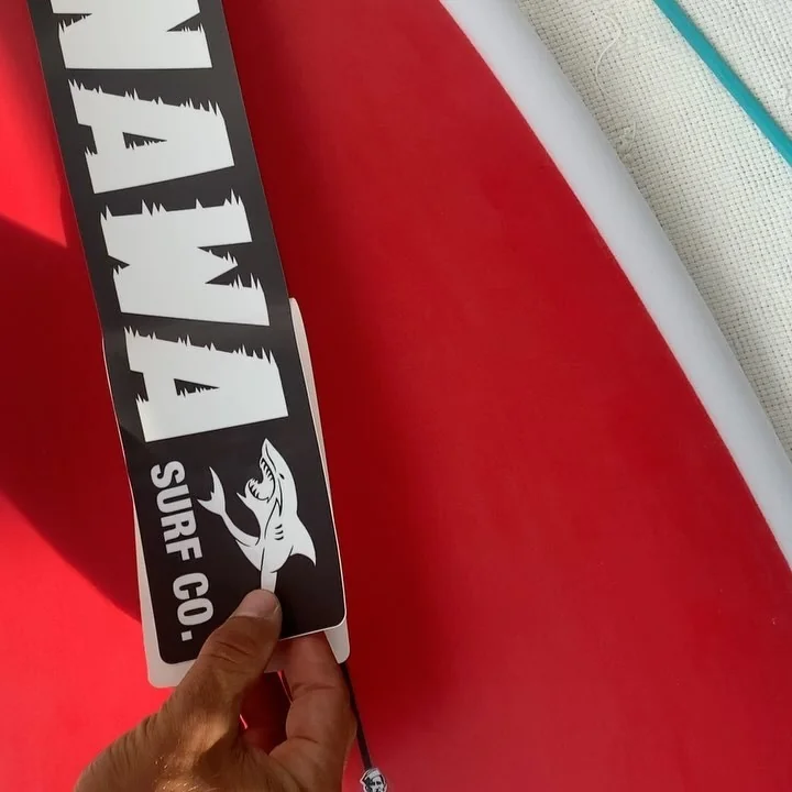 Nawa Surf Co. sticker design